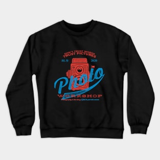 Vintage Camera Workshop Crewneck Sweatshirt